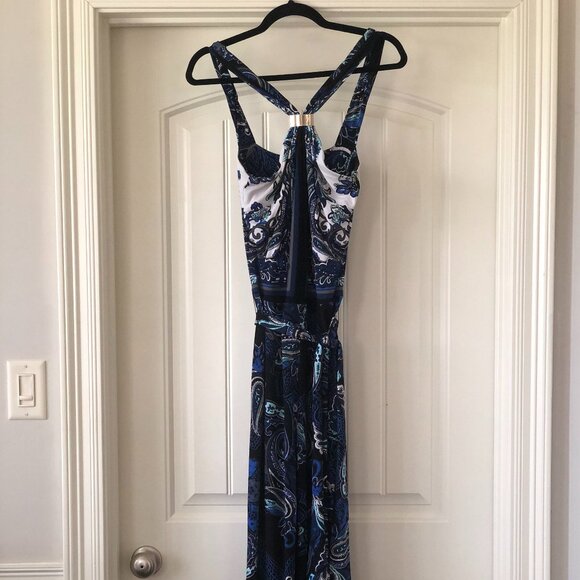 Cache Paisley Halter Jumpsuit - Picture 1 of 7